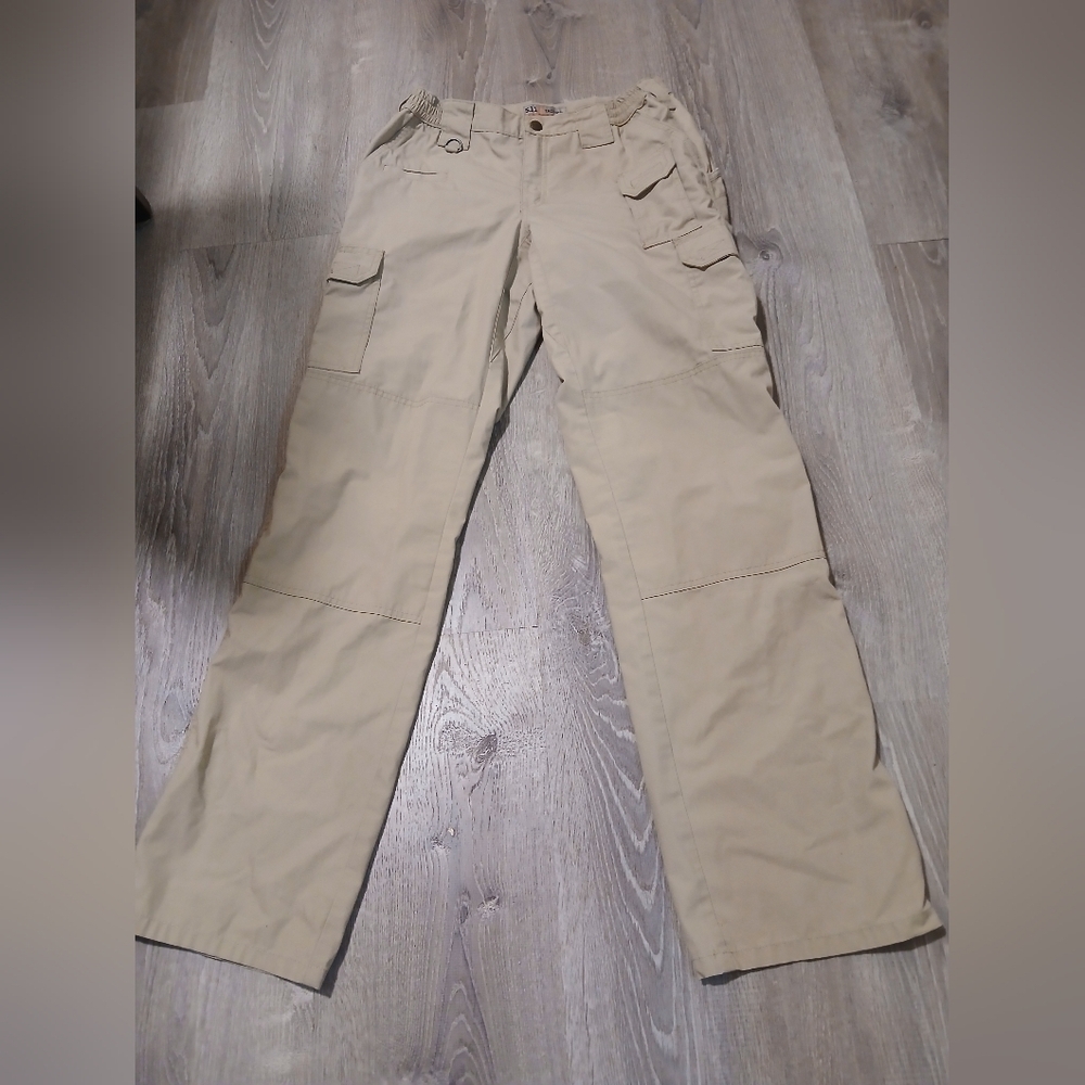 511 Tactile Womens Work Pants. Khaki. Size 10. Fixed Waistband. Many Pockets. - Picture 7 of 9